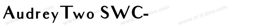 AudreyTwo SWC字体转换